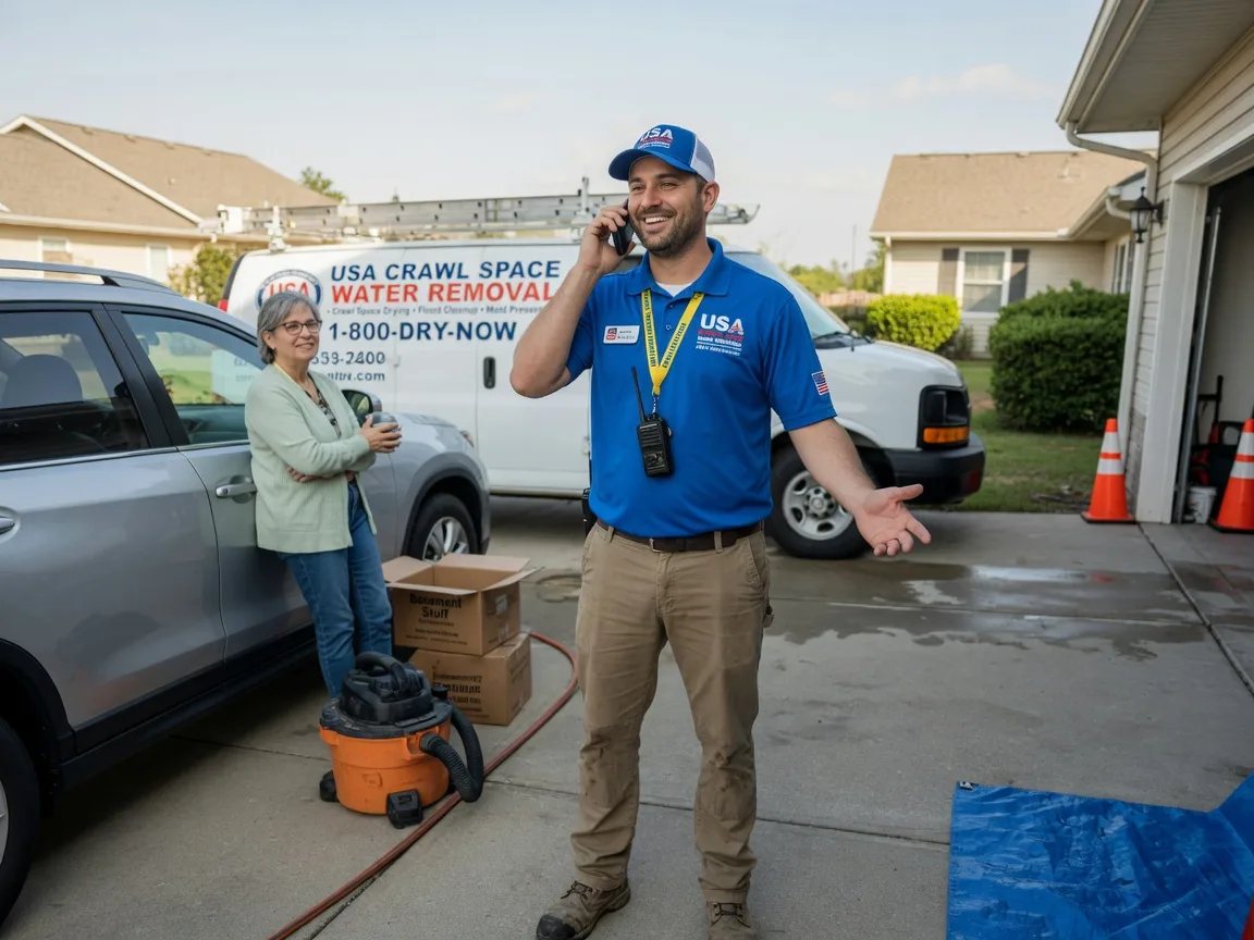 Crawl Space Water Removal Bowdon, GA FAQs